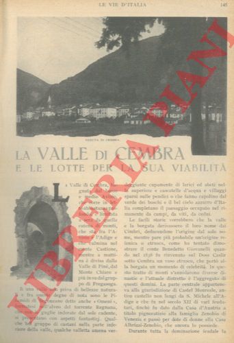 - - La Valle di Cembra e le lotte per la sua viabilit.