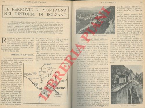 GERELLI - Le ferrovie di montagna nei dintorni di Bolzano.