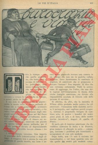 GERELLI Attilio - - Burocrazia e viaggi.