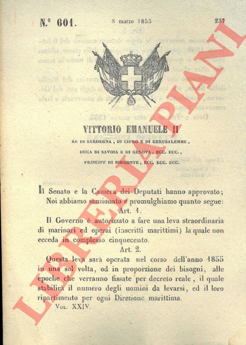 Regio Decreto - col quale viene destinato un secondo Vice-console presso il Consolato in Barcellona.