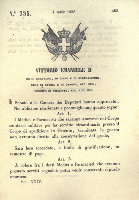 Regio Decreto - con cui si stabilisce che il Ministero delle Finanze presenti la relazione sull'andamento finanziari di un esercizio al Parlamento nel mese di febbraio di ogni anno.