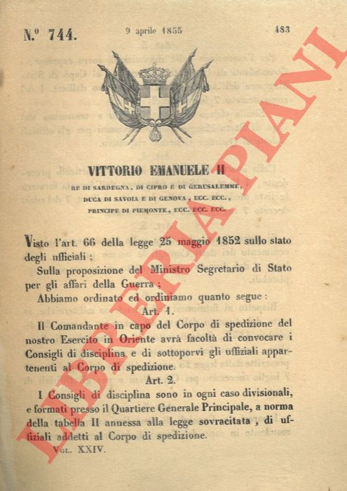 Regio Decreto - che autorizza il prelevamento di una somma di denaro in favore del Ministero della Pubblica Istruzione.