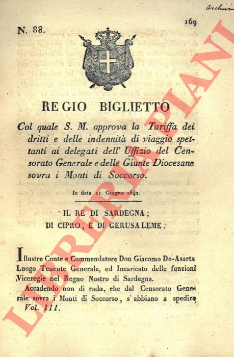 Legge - che distacca il comune di Petina dal mandamento di Postiglione e l'aggrega al mandamento di Polla.