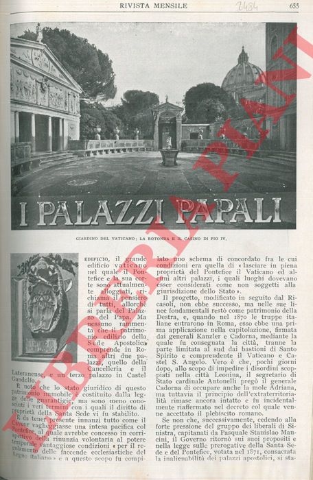 COLASANTI Arduino - - I palazzi papali.