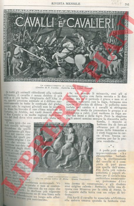 GIORDANI Paolo - - Cavalli e cavalieri.