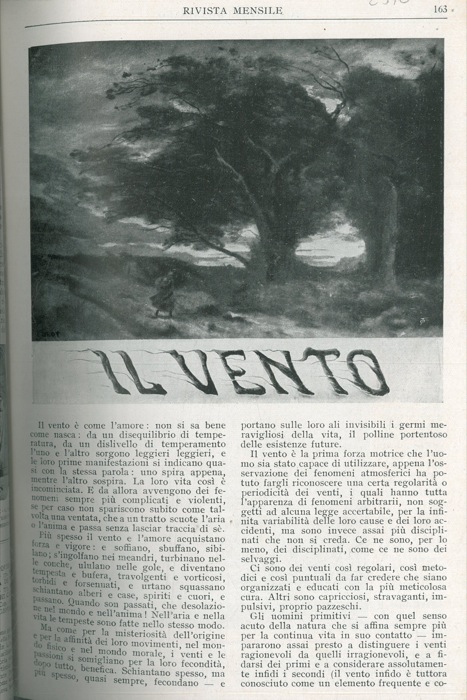 FERRIGNI Mario - - Il vento.