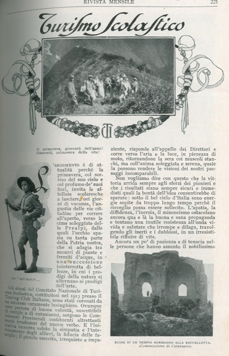 TEDESCHI Mario - - Turismo scolastico.