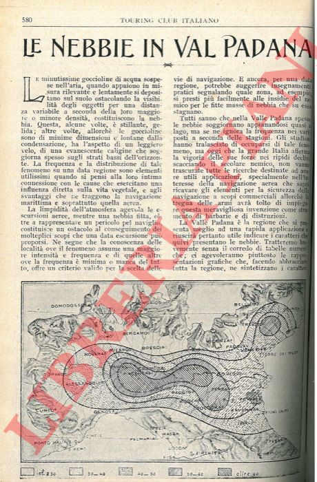 EREDIA Filippo - - Le nebbie in Val Padana.
