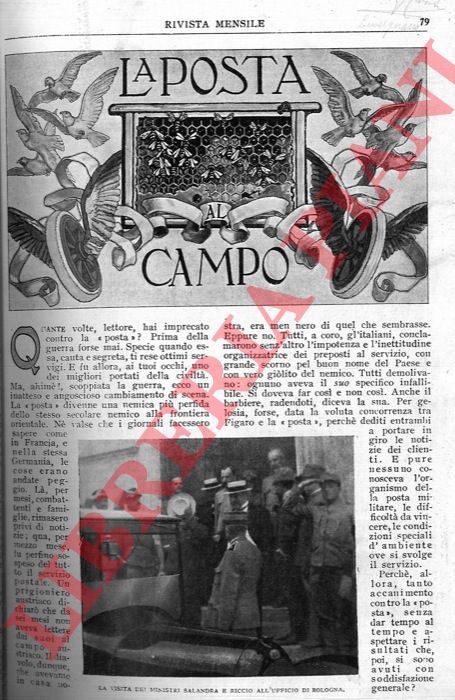 Julius - - La posta al campo.