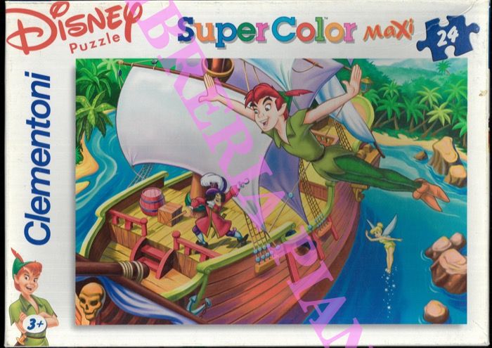 - - Dysney puzzle supercolor maxi (Peter Pan).