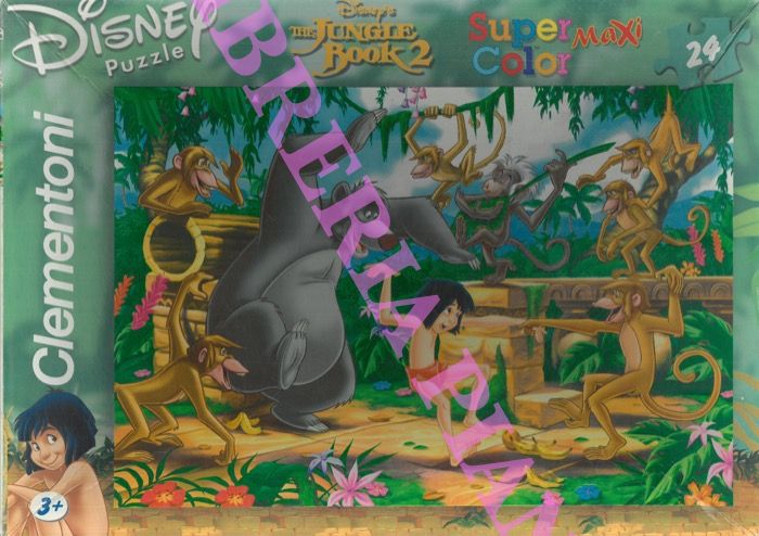 - - Dysney puzzle Super maxi color  (The jungle book 2).