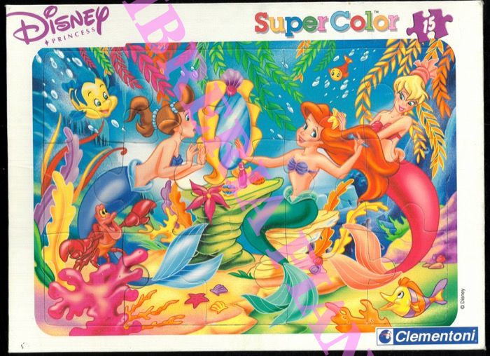 - - Dysney princess Supercolor (La sirenetta).
