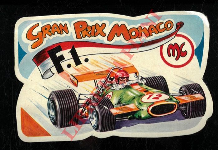  - Gran Prix Monaco, F.1., Caccia, Campionato mondiale, Jugoslavia.